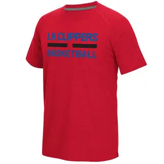 Men's Los Angeles Clippers Adidas Red On-Court Climalite Ultimate T-Shirt -