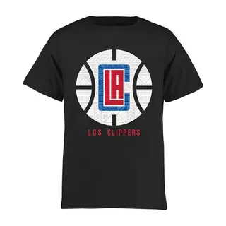 Men's Los Angeles Clippers Black Noches Enebea T-Shirt -