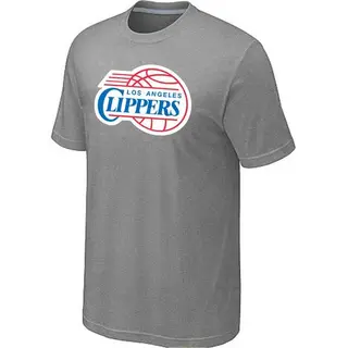 Men's Los Angeles Clippers Grey Big & Tall Primary Logo T-Shirt -