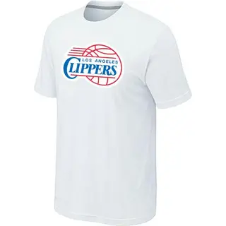 Men's Los Angeles Clippers White Big & Tall Primary Logo T-Shirt -