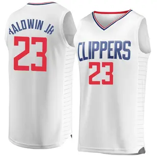 Men's Patrick Baldwin Jr. Los Angeles Clippers Fanatics Branded Fast Break White Jersey - Association Edition