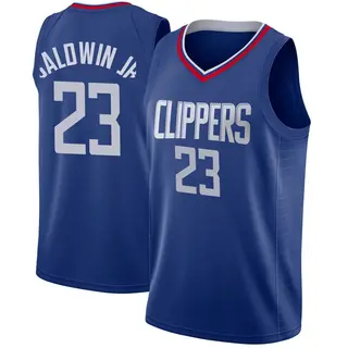 Men's Patrick Baldwin Jr. Los Angeles Clippers Nike Swingman Blue Jersey - Icon Edition