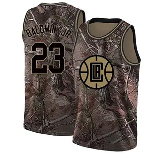 Men's Patrick Baldwin Jr. Los Angeles Clippers Nike Swingman Camo Realtree Collection Jersey