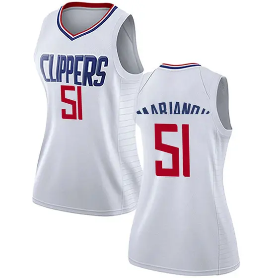 clippers white jersey
