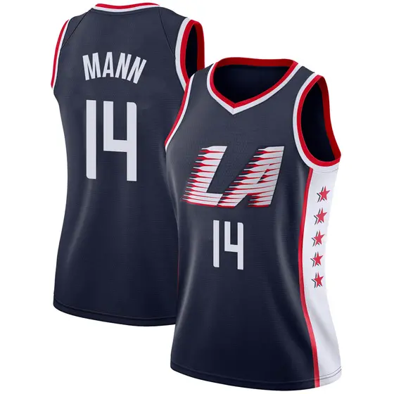 Women's Terance Mann Los Angeles Clippers Nike Swingman ...