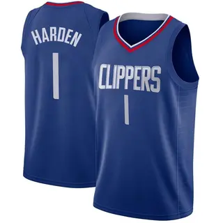 Youth James Harden Los Angeles Clippers Nike Swingman Blue Jersey - Icon Edition